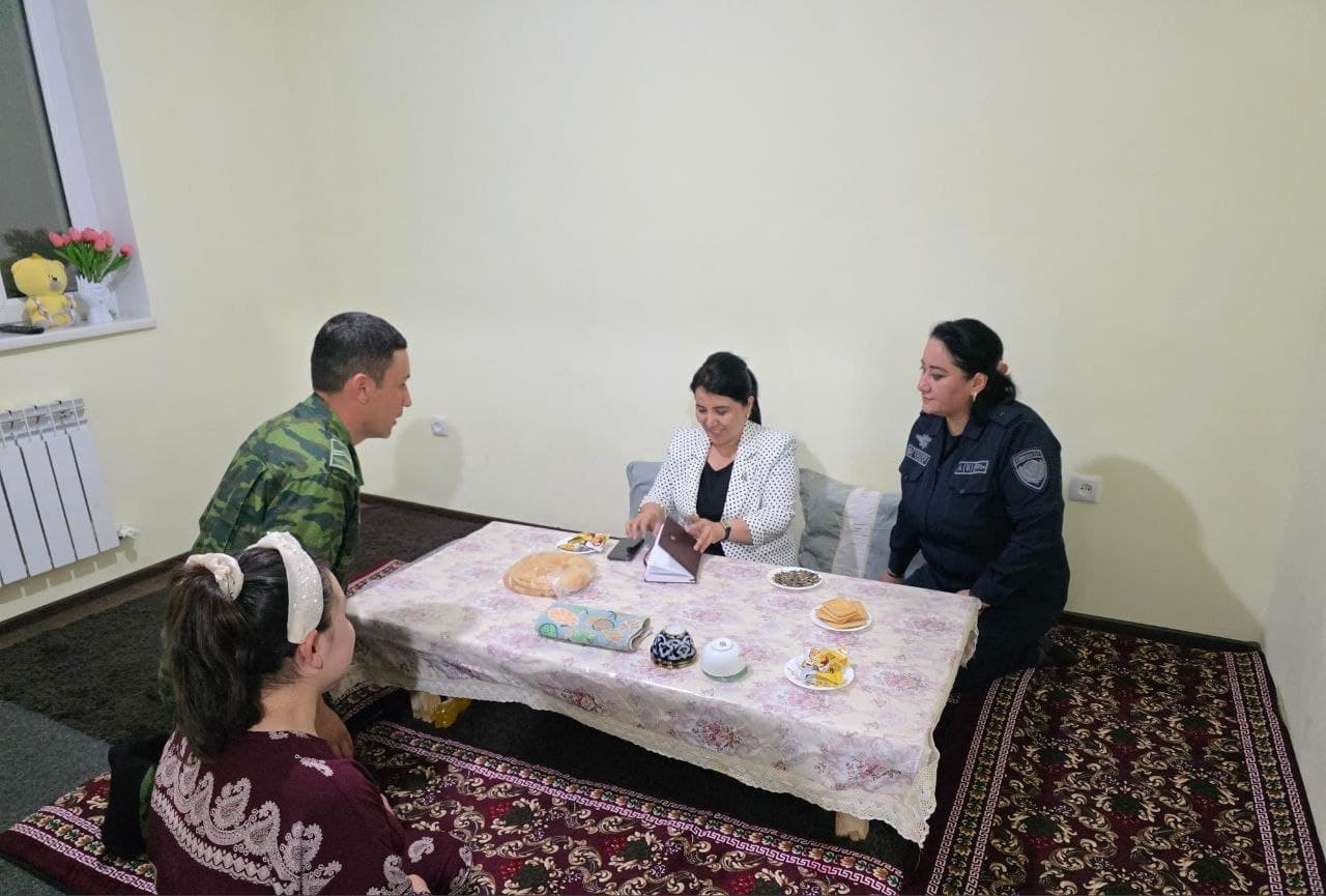“Oilalar bilan ishlash kuni” doirasida manzilli tashriflar va uchrashuvlar o‘tkazildi