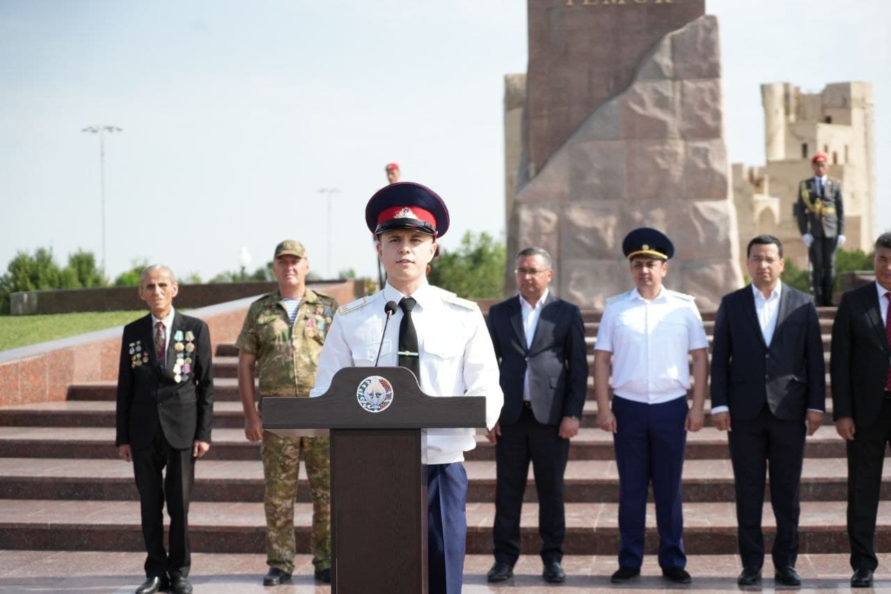Shahrisabz “Temurbeklar maktabi” harbiy-akademik litseyining bitiruvchilariga tantanali diplom topshirish tadbiri bo‘lib o‘tdi