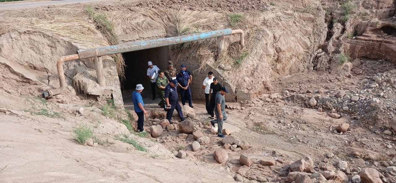 FVV Maxsus muhandislik qurilish boshqarmasi tomonidan Surxondaryo viloyati Uzun tumanida qirg‘oq mustahkamlash tadbirlarini amalga oshirish bo‘yicha vazifalar belgilab olindi