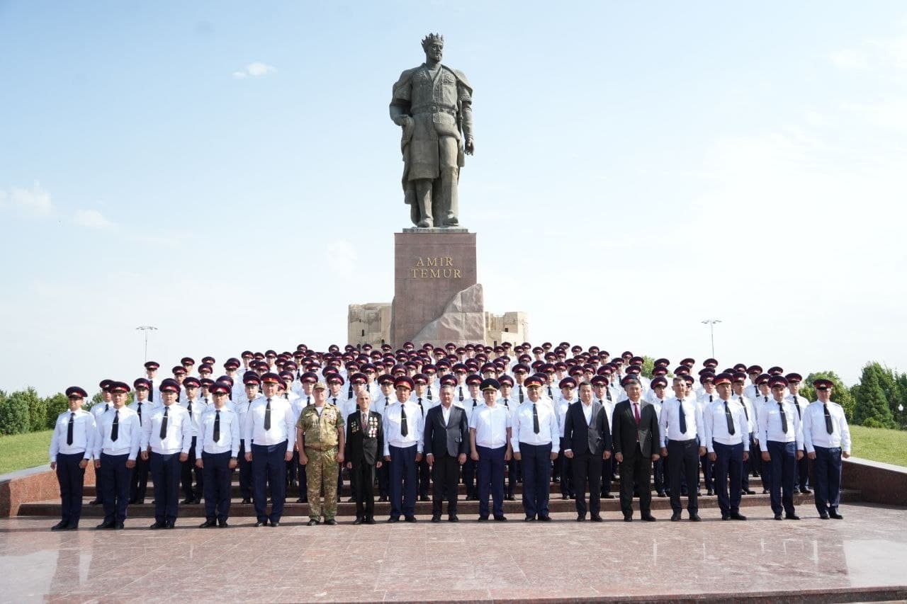 Shahrisabz “Temurbeklar maktabi” harbiy-akademik litseyining bitiruvchilariga tantanali diplom topshirish tadbiri bo‘lib o‘tdi