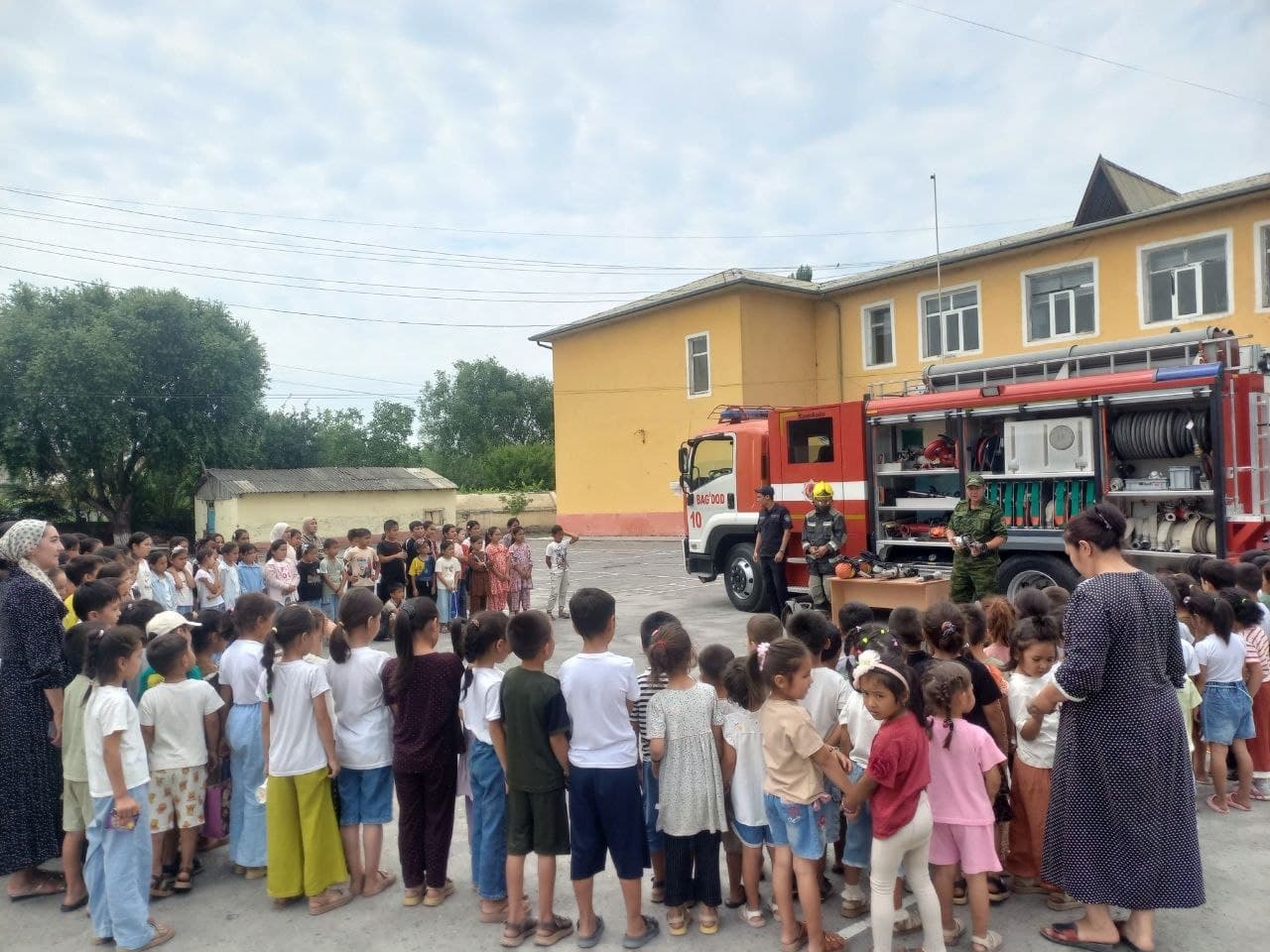 Xavfsizlik saboqlari va yoshlar shijoati birlashgan kun