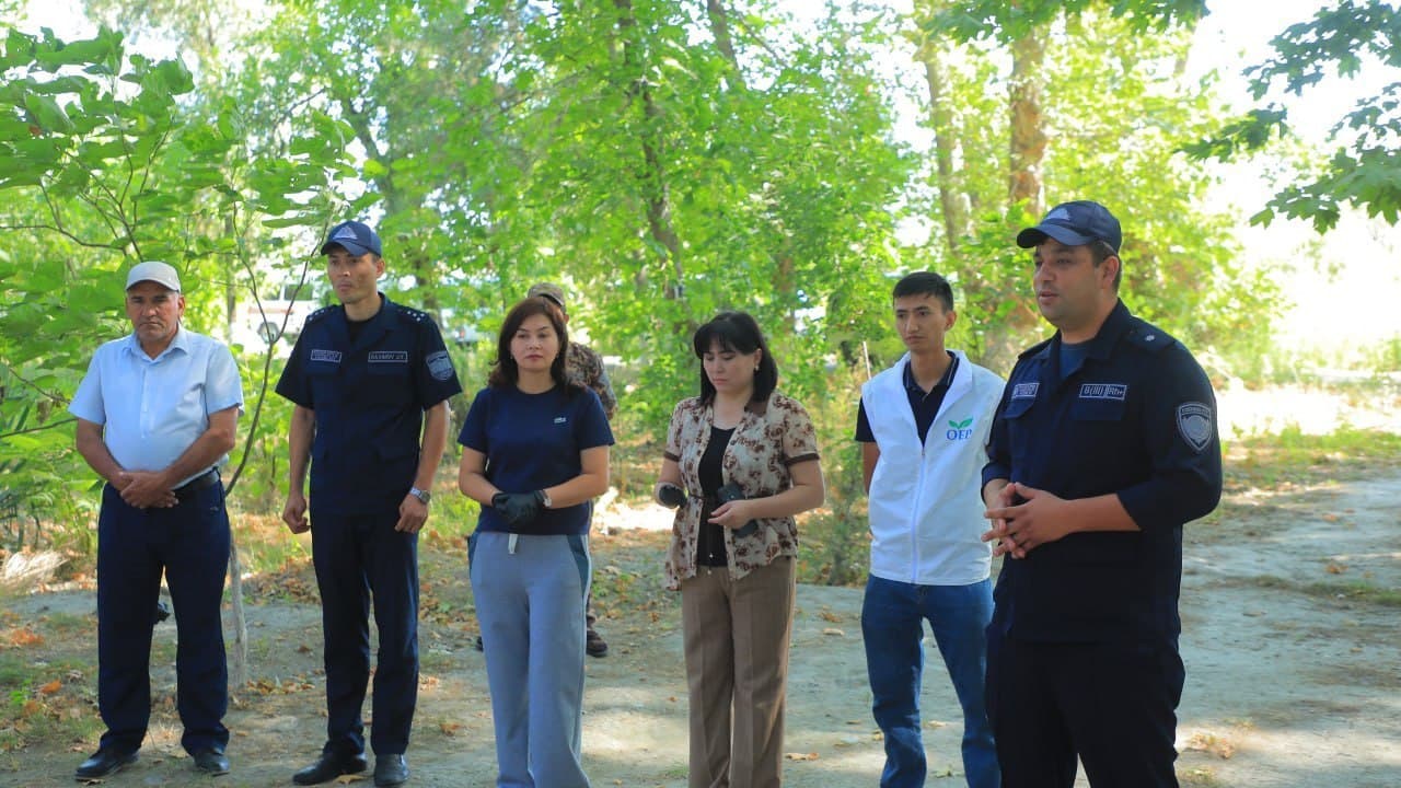 Qutqaruvchi volontyorlar tabiatni yong‘inlardan asrash yo‘lida