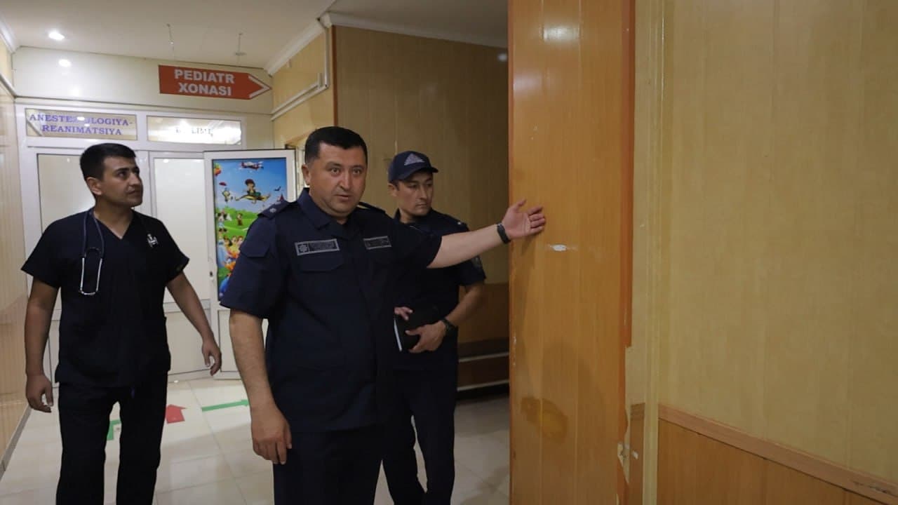 Sirdaryo viloyati Yangiyer shahar Tibbiyot birlashmasida tungi nazorat-profilaktika tadbirlari o‘tkazildi