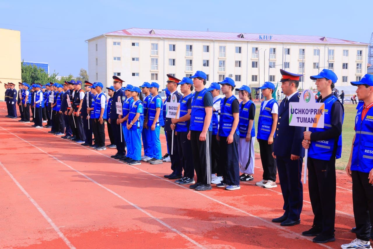 “Volontyor-qutqaruvchi” musobaqasining hududiy bosqichi o‘tkazildi
