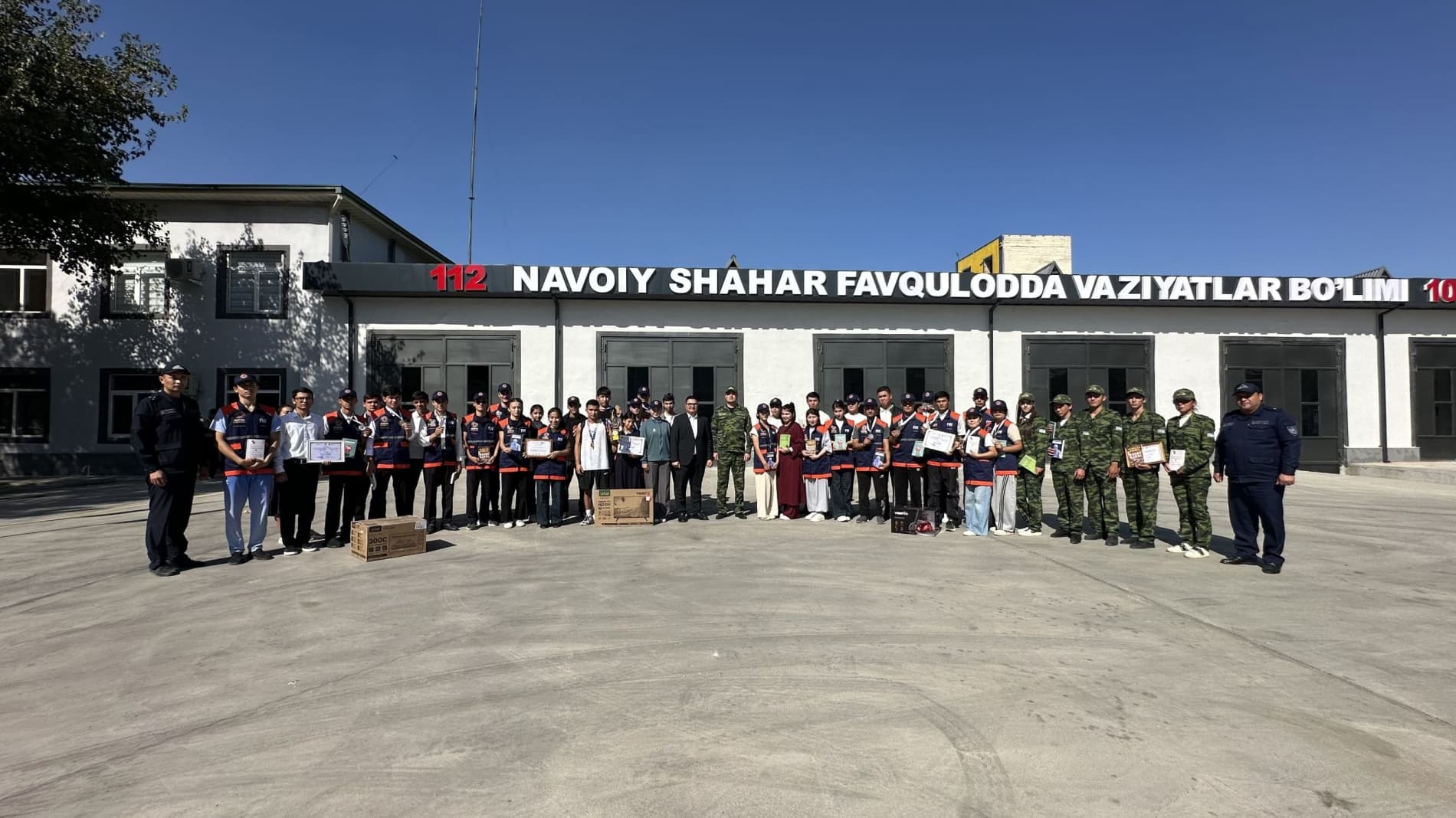 “Volontyor-qutqaruvchi” musobaqasining hududiy bosqichi o‘tkazildi