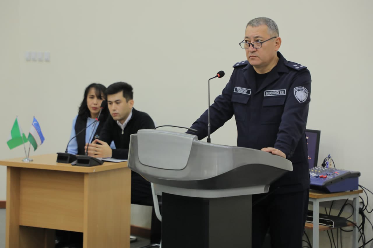 ФВВ Академиясида халқаро ҳамкорлик доирасида “Фавқулодда вазиятлар хавфсизлиги бўйича таълим: сунъий интеллект, виртуал реаллик ва глобал ёндашувлар” мавзусида мастер-класс машғулоти ўтказилди