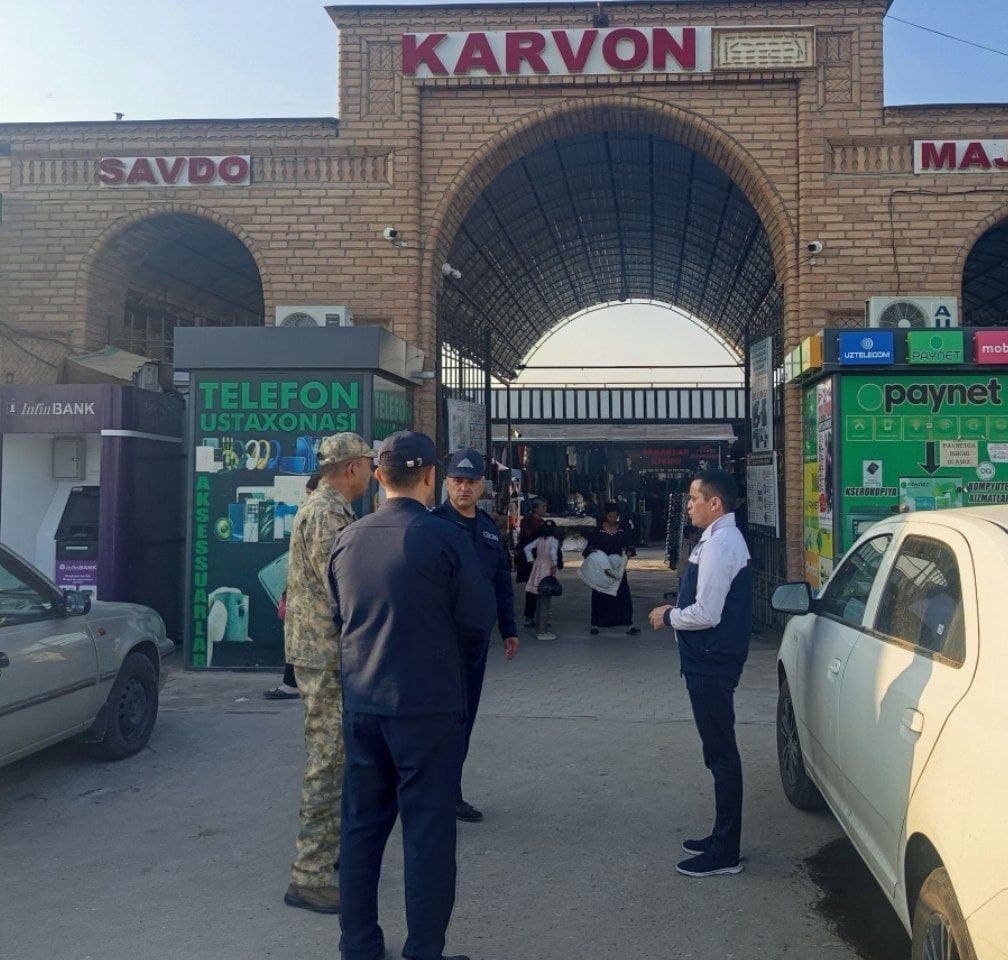 Фавқулодда вазиятлар вазирининг биринчи ўринбосари Қашқадарё вилоятидаги бозорларда ёнғин хавфсизлиги ҳолатини ўрганди