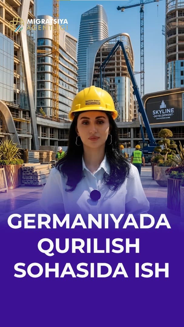 TIL SERTIFIKATI BO’LMAGANLAR UCHUN GERMANIYADA ISH