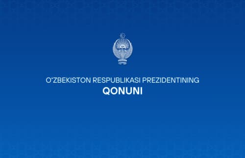 Law of the Republic of Uzbekistan “On the Administration of the President of the Republic of Uzbekistan”
