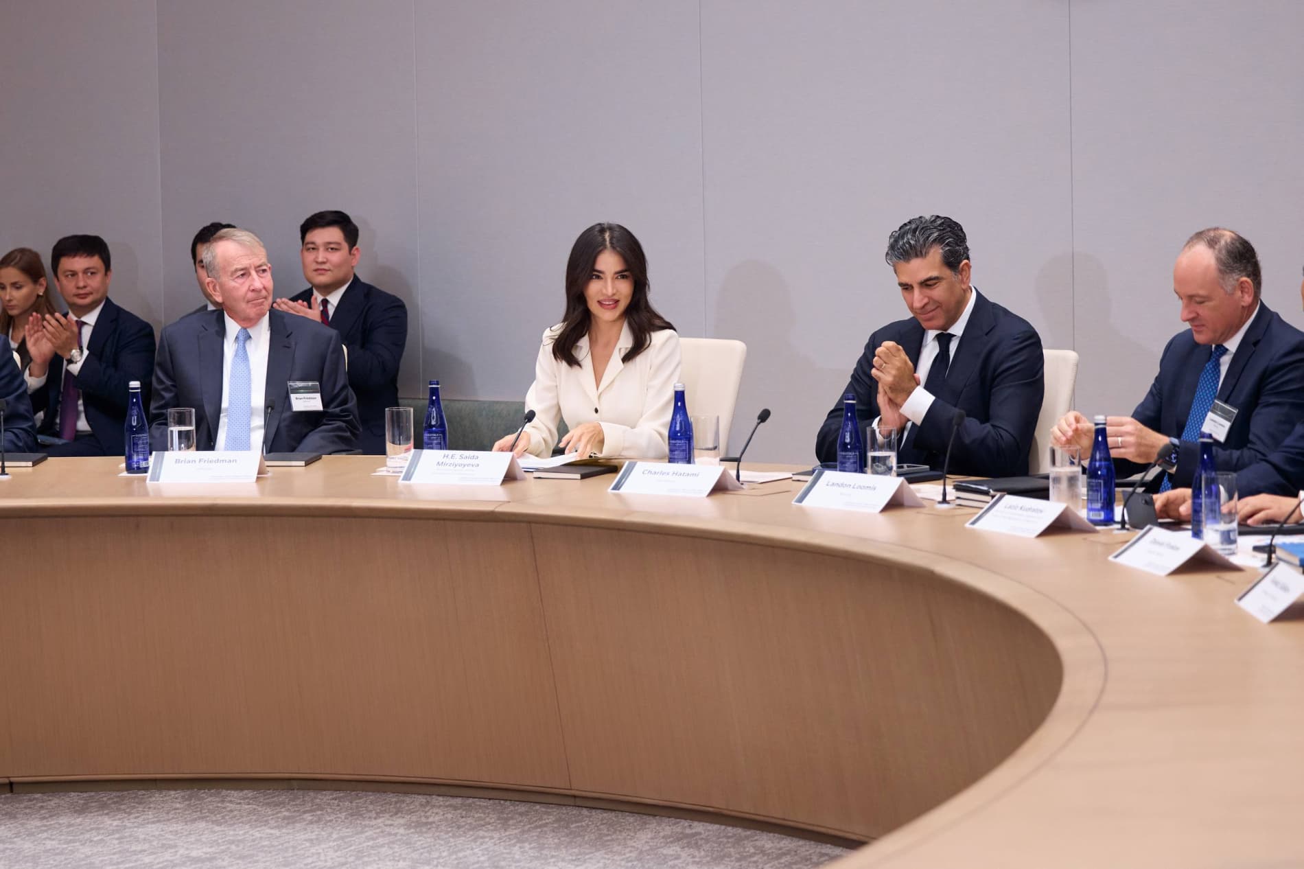 Saida Mirziyoyeva met with the management of BlackRock Corporation