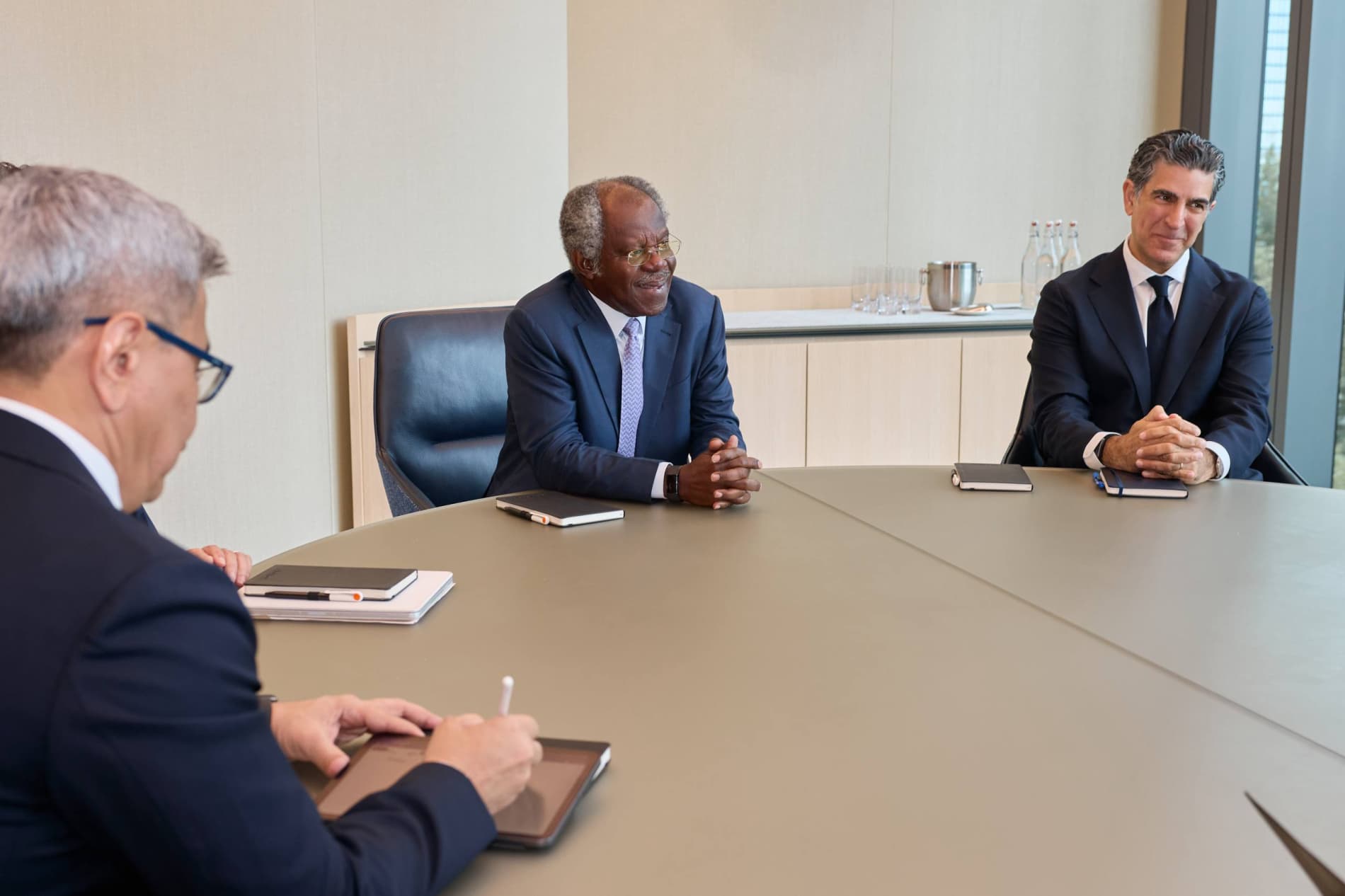 Saida Mirziyoyeva met with the management of BlackRock Corporation