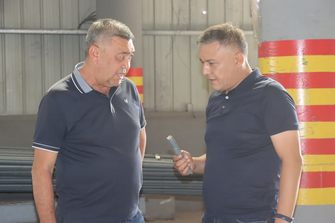 Industrial Enterprises’ Activities Being Studied by the Mayor of Jizzakh