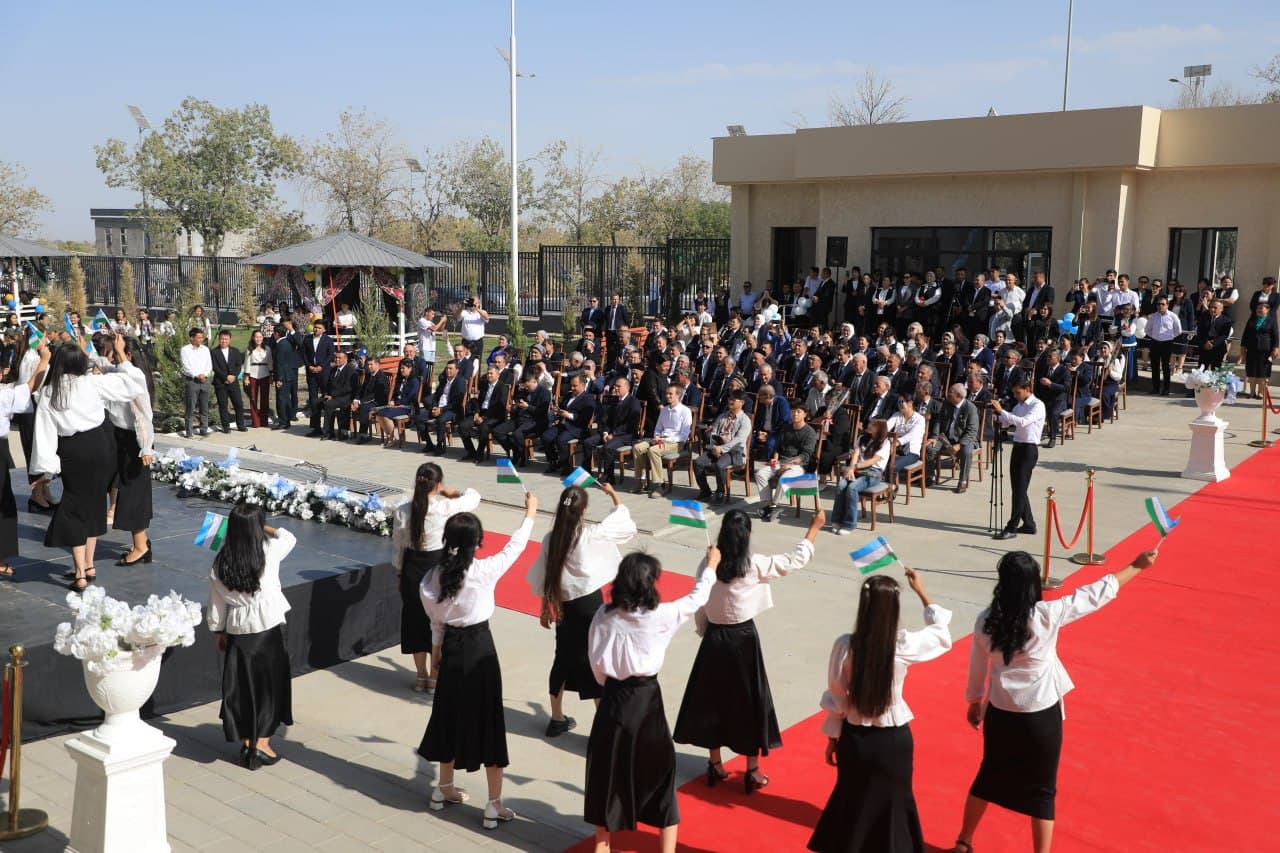 Jizzax shahrida 2500 o‘rinli o‘quv binosi foydalanishga topshirildi