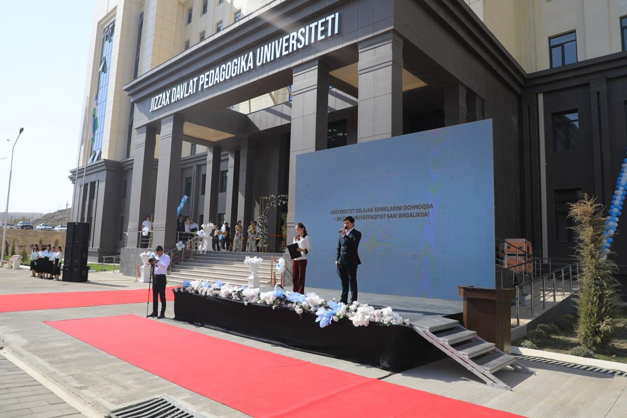 Jizzax shahrida 2500 o‘rinli o‘quv binosi foydalanishga topshirildi