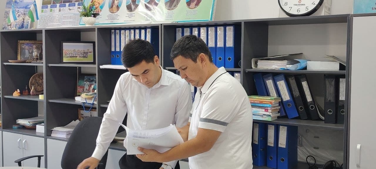 Ma’naviyat va ma’rifat markazi Jizzax shahar bo‘linmasi tomonidan “Jizzax Futbol” akademiyasida ma’naviy-ma’rifiy ishlar bo‘yicha direktor o‘rinbosarining faoliyati o‘rganildi.