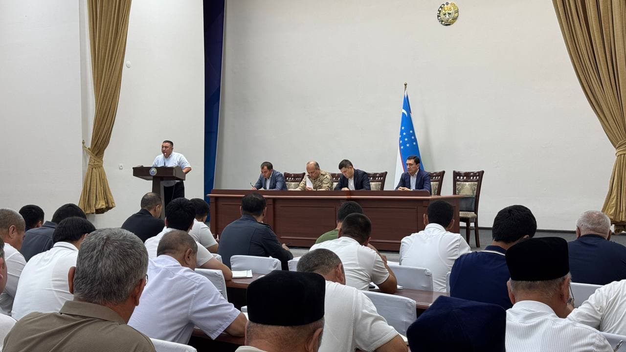 Sharof Rashidov tumani yoshlar siyosati sohasida namunali tumanga aylanadi