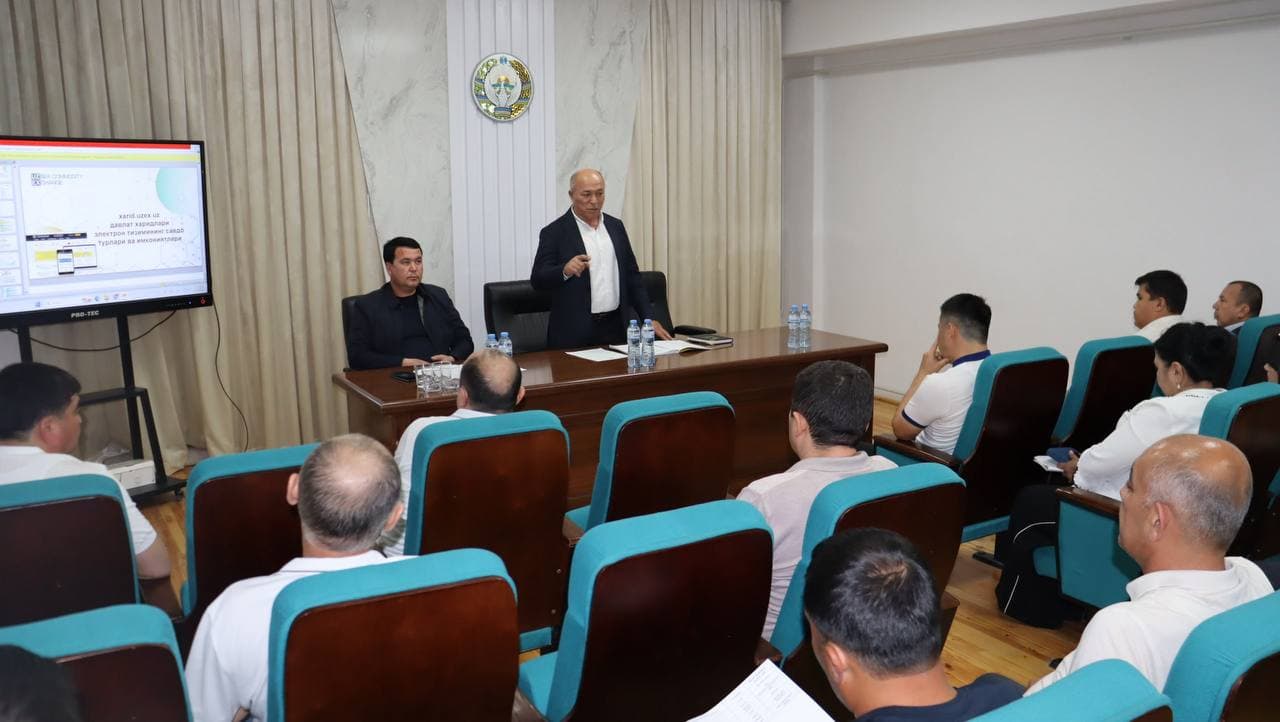 Sanoat kooperatsiyasida yangi bosqich: Sharof Rashidov tumanida muhim yig‘ilish o‘tkazildi