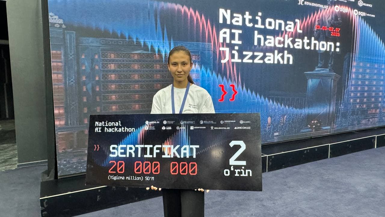 National AI Hackathon | Jizzax | Final