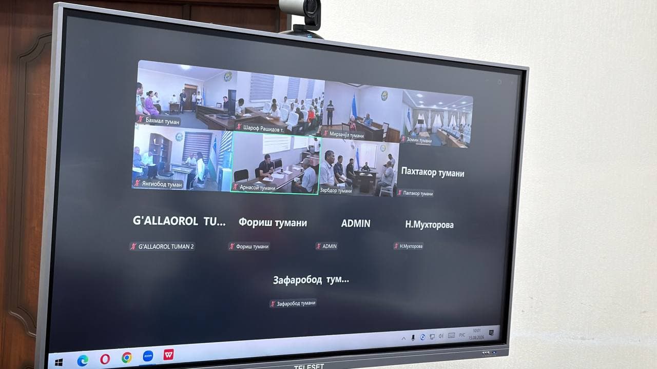 ШАРОФ РАШИДОВ ТУМАНИ ҲОКИМИНИНГ НАВБАТДАГИ ФУҚАРОЛАР ҚАБУЛИ ЎТКАЗИЛДИ