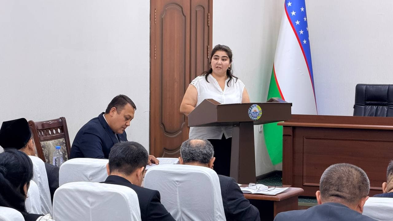 ХАЛҚ ДЕПУТАТЛАРИ ШАРОФ РАШИДОВ ТУМАНИ КЕНГАШИНИНГ ЙИГИРМА ОЛТИНЧИ СЕССИЯСИ БЎЛИБ ЎТДИ