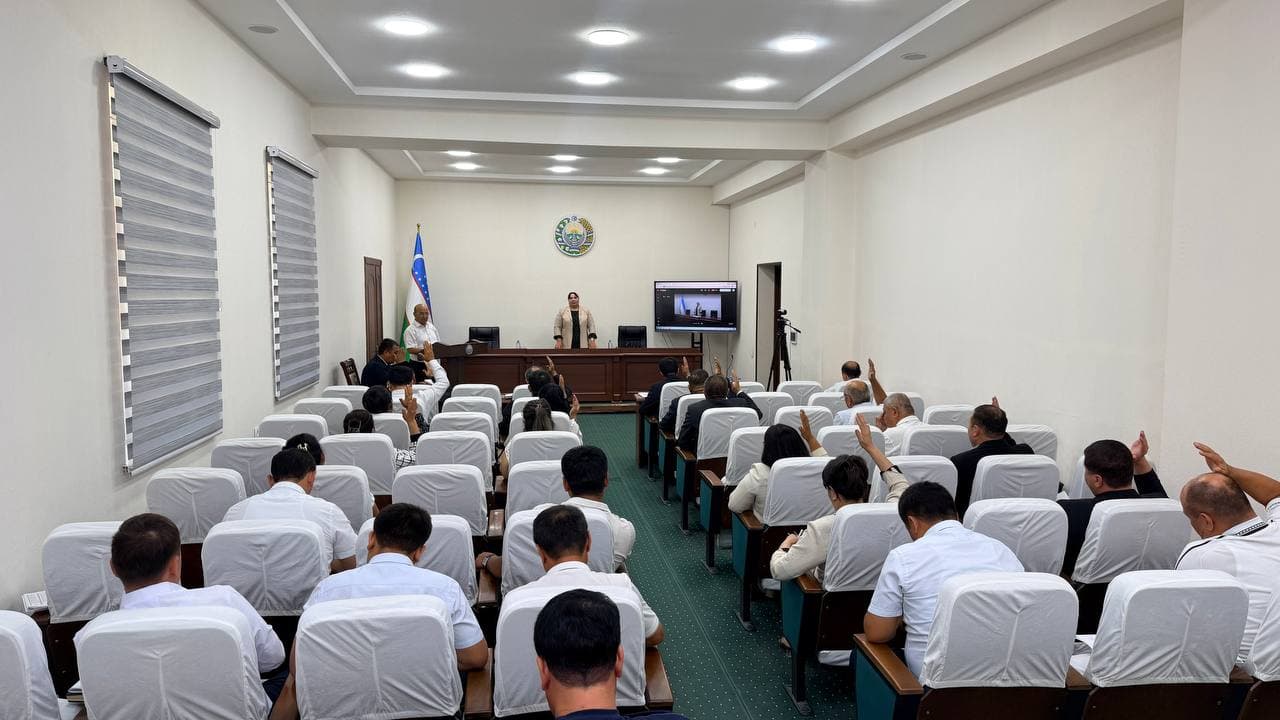 ХАЛҚ ДЕПУТАТЛАРИ ШАРОФ РАШИДОВ ТУМАНИ КЕНГАШИНИНГ ЙИГИРМА ОЛТИНЧИ СЕССИЯСИ БЎЛИБ ЎТДИ