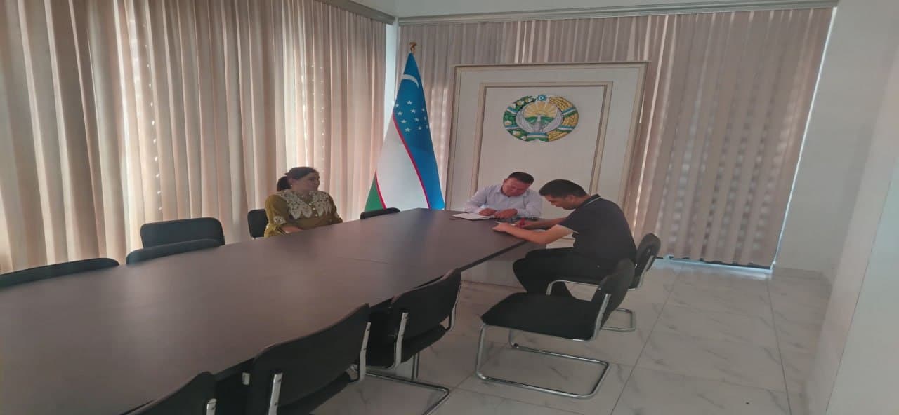 SHAROF RASHIDOV TUMANIDA HAR HAFTA FUQAROLAR QABULI O‘TKAZILMOQDA