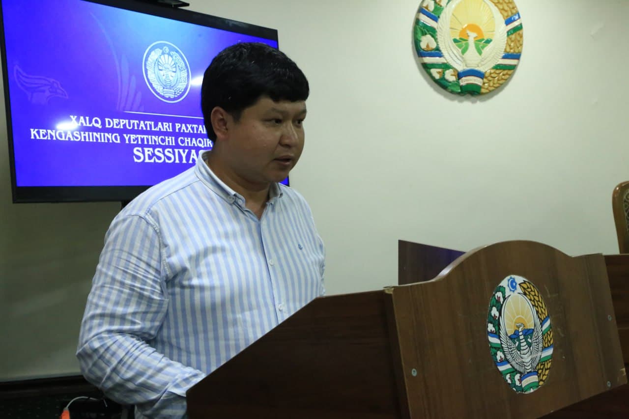 XALQ DEPUTATLARI PAXTAKOR TUMAN KENGASHINING 9-SESSIYASI O‘TKAZILDI