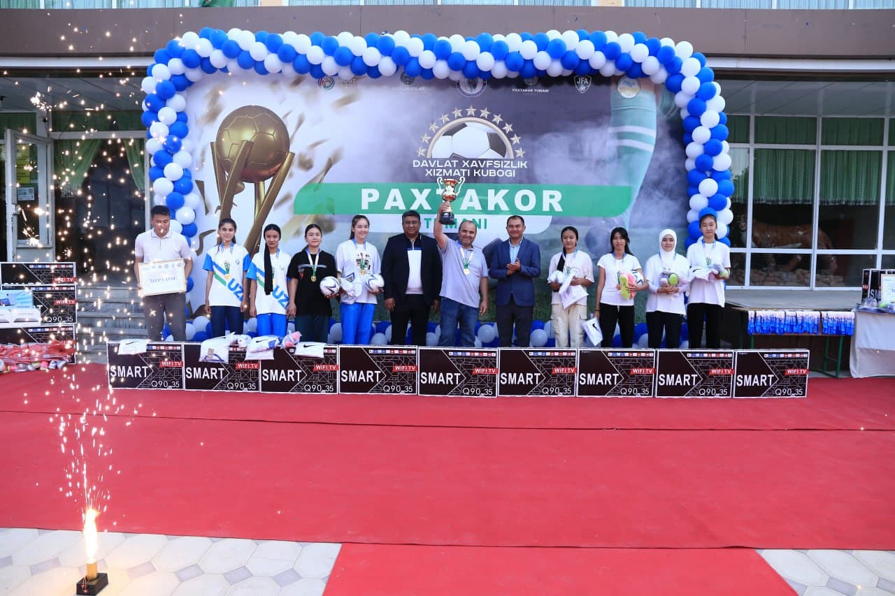 Davlat xavfsizlik xizmati kubogi Paxtakor tuman bosqichi g'oliblari taqdirlandi!