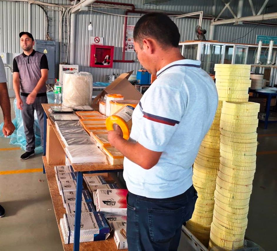 Paxtakor tumani hokimi "WORLD TRADING COMPANY" MCHJ QK faoliyati bilan tanishdi