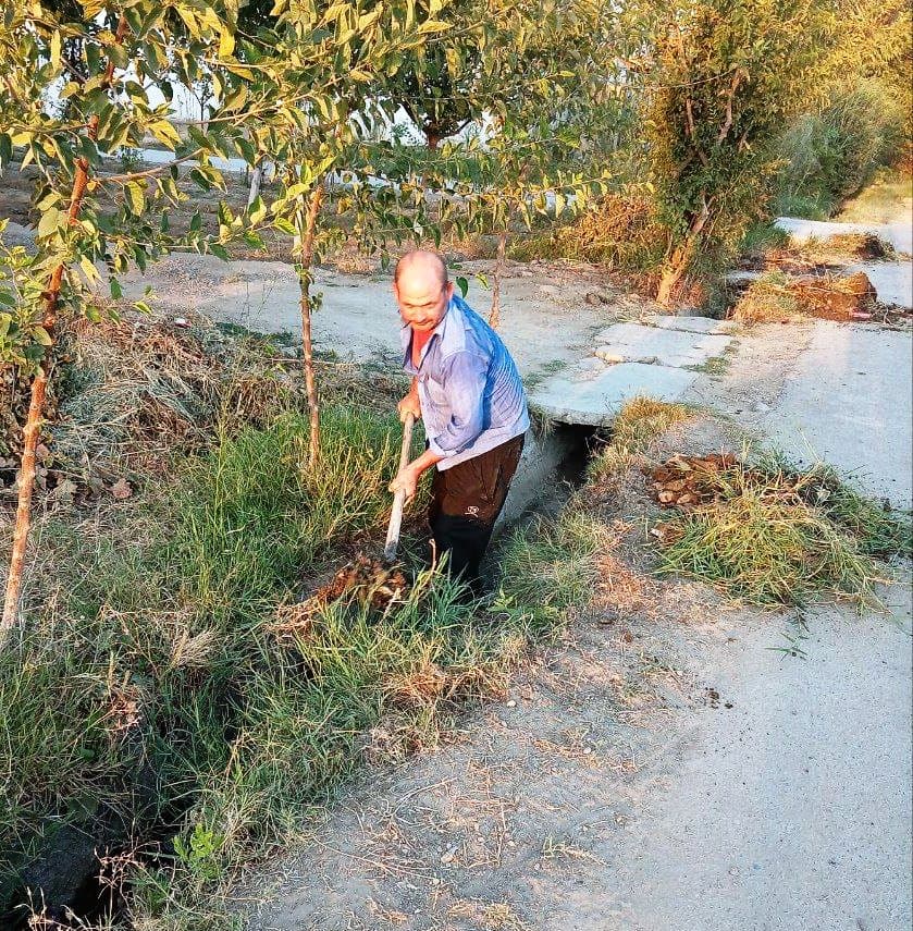 Paxtakor tumanida Mustaqillik bayrami oldidan obodonlashtirish ishlari jadallik bilan olib borilmoqda