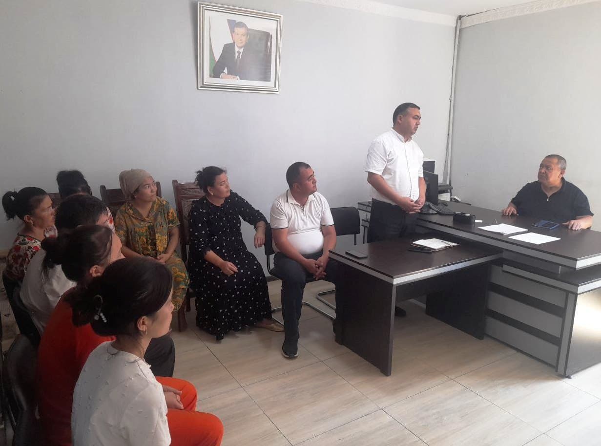 Paxtakorda tuman Adliya boʻlimi “Tibbiyot bo'limi”, "Paxtakor" va "Bog‘ishamol" mahallalarida targʻibot tadbirlari amalga oshirildi.