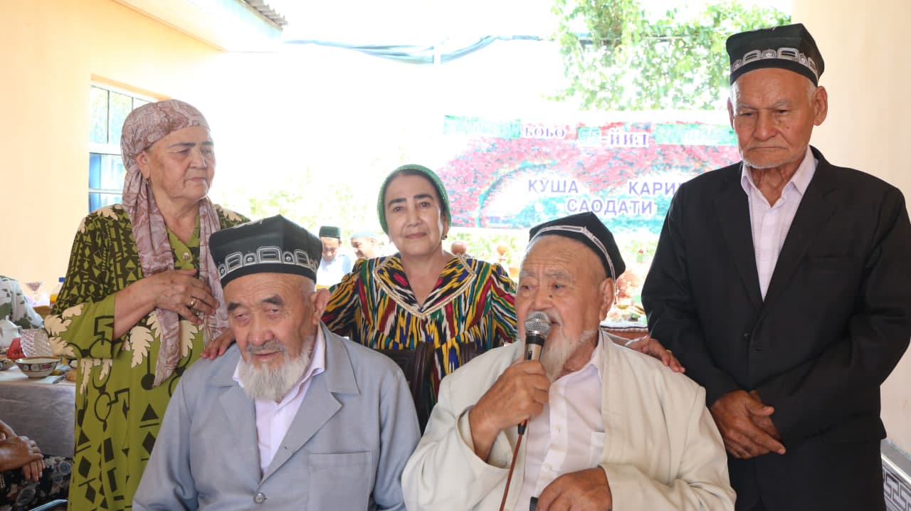 Paxtakorda “Qo‘sha qarish saodati” tadbiri o‘tkazildi