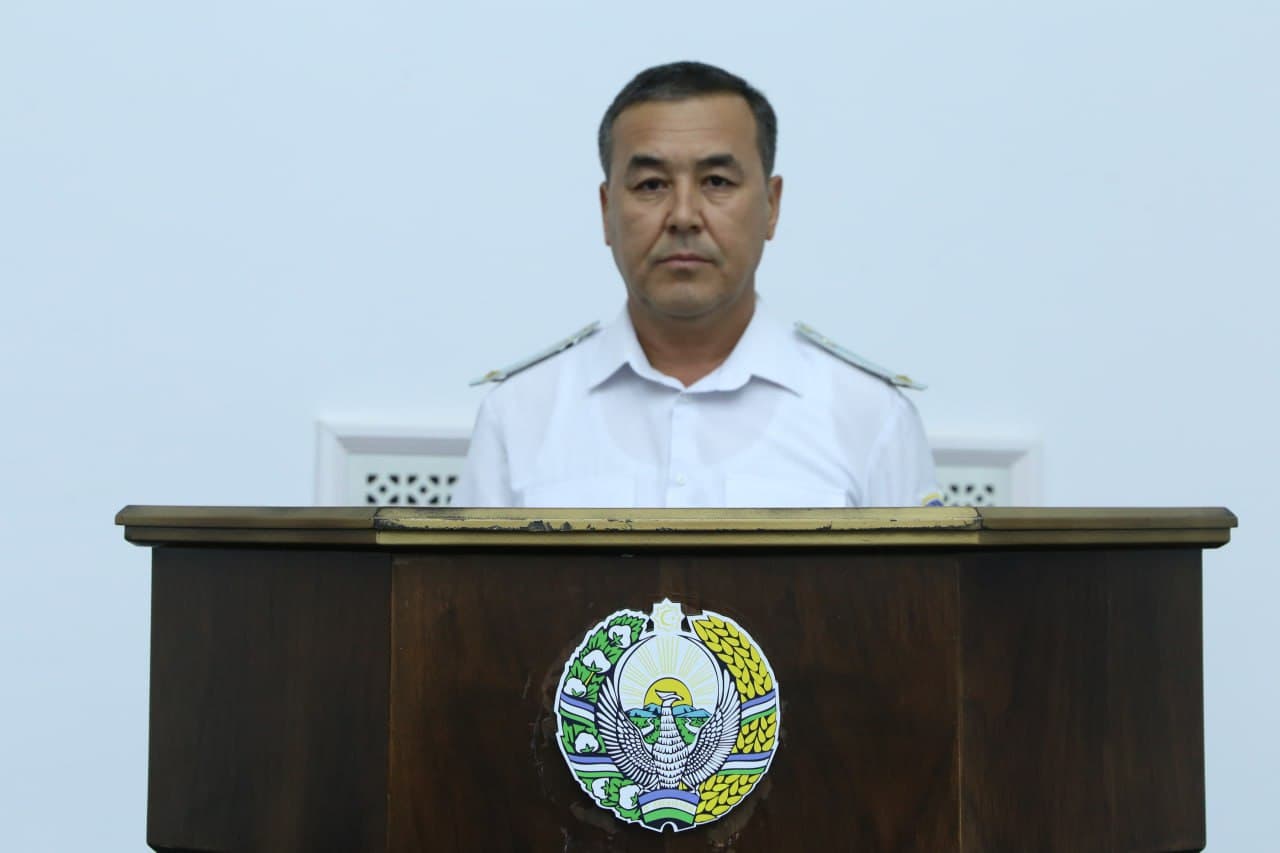 Paxtakor tuman prokurori Xayrulla Xo‘jamovich Gaziyevning AHOLIGA MUROJAATI