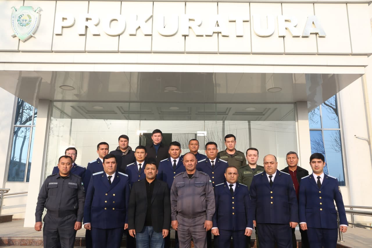 Paxtakor tuman Prokurotura xodimlari e'tirof etildi