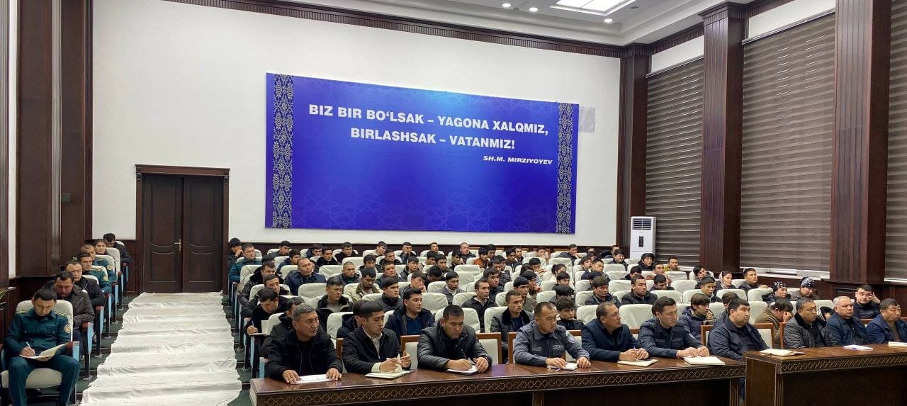 Paxtakor tumanida “RAHBAR VA YOSHLAR” uchrashuvi bo‘lib o‘tdi