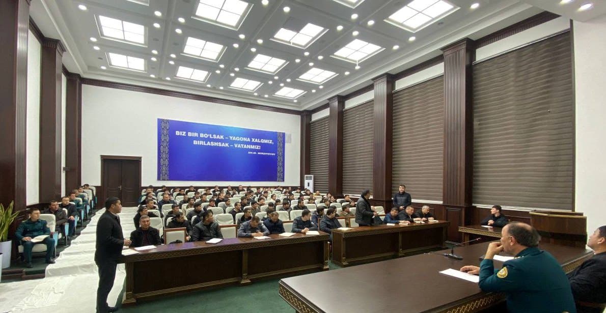 Paxtakor tumanida “RAHBAR VA YOSHLAR” uchrashuvi bo‘lib o‘tdi