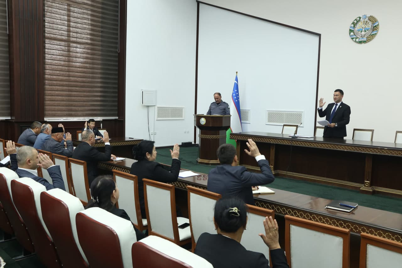 Xalq deputatlari Paxtakor tumani Kengashining 7-chaqiriq yigirmanchi sessiyasi bo‘lib o‘tdi