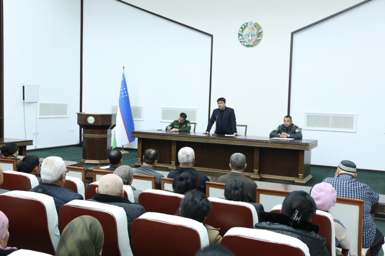 Paxtakor tumanida askarlar ota-onalari bilan uchrashuv bo‘lib o‘tdi