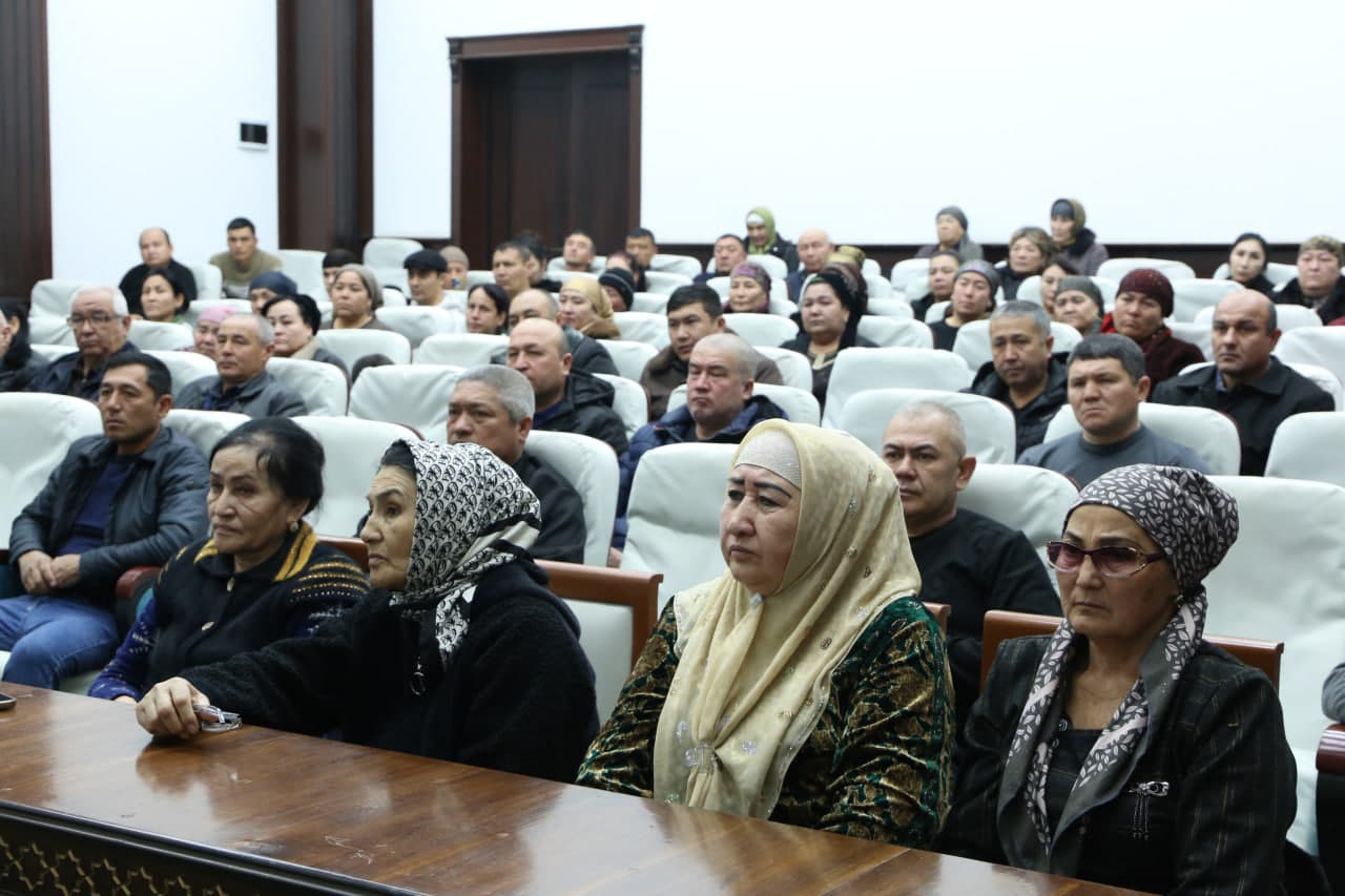 Paxtakor tumanida askarlar ota-onalari bilan uchrashuv bo‘lib o‘tdi