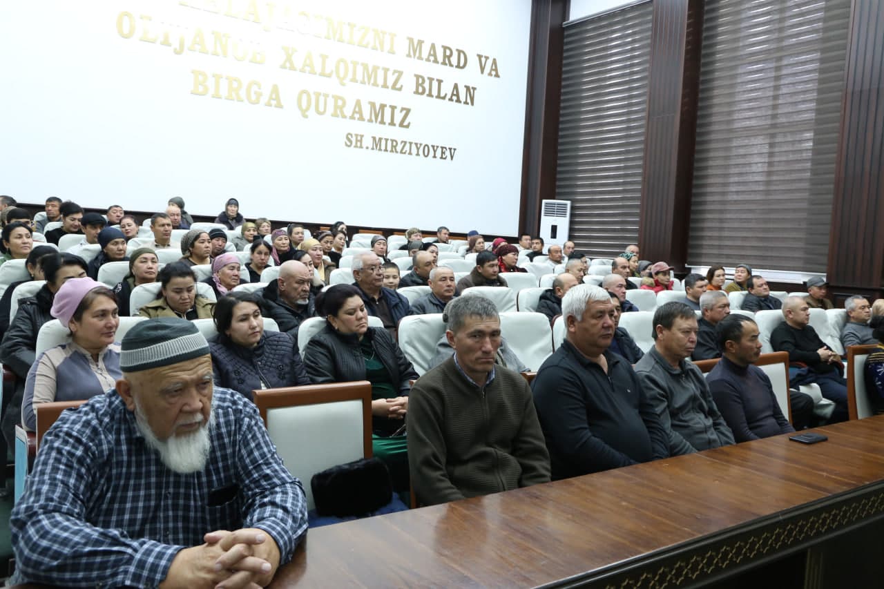 Paxtakor tumanida askarlar ota-onalari bilan uchrashuv bo‘lib o‘tdi