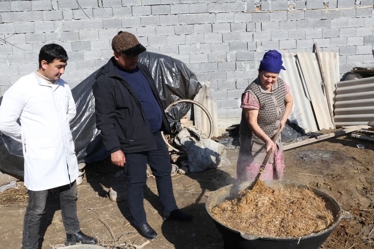 Paxtakor tumanida fermer xo‘jaliklarida chorvachilik rivojlantirilmoqda