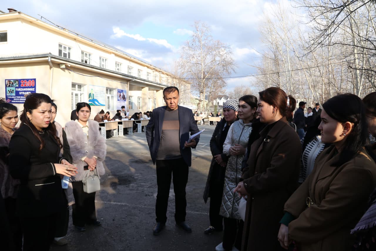 Paxtakor tumanida “Bo‘sh ish o‘rinlari” mehnat yarmarkasi o‘tkazildi