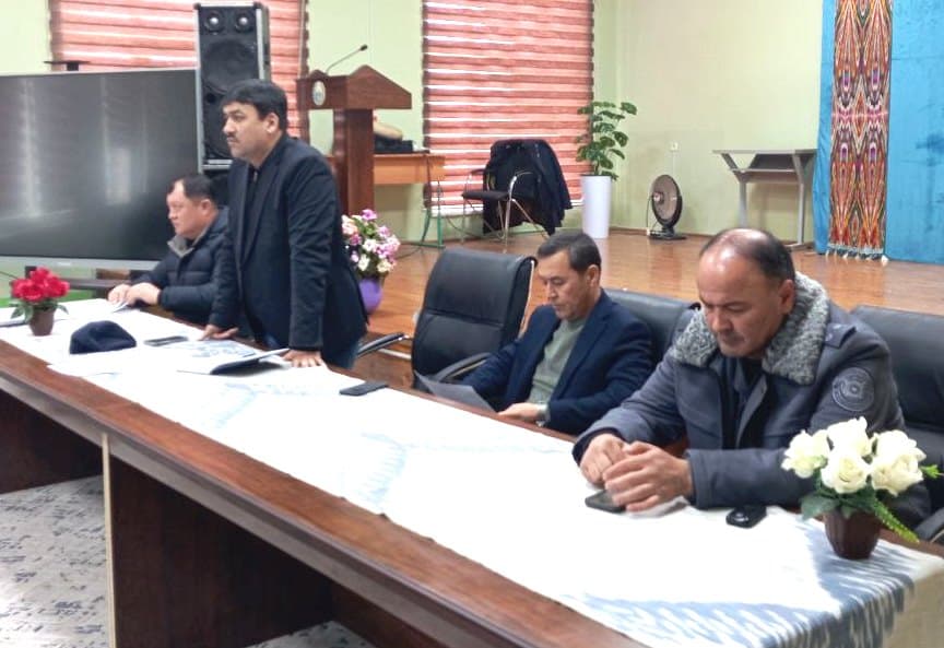 Paxtakor tumanida qishloq xo‘jaligi masalalari bo‘yicha yig‘ilish o‘tkazildi