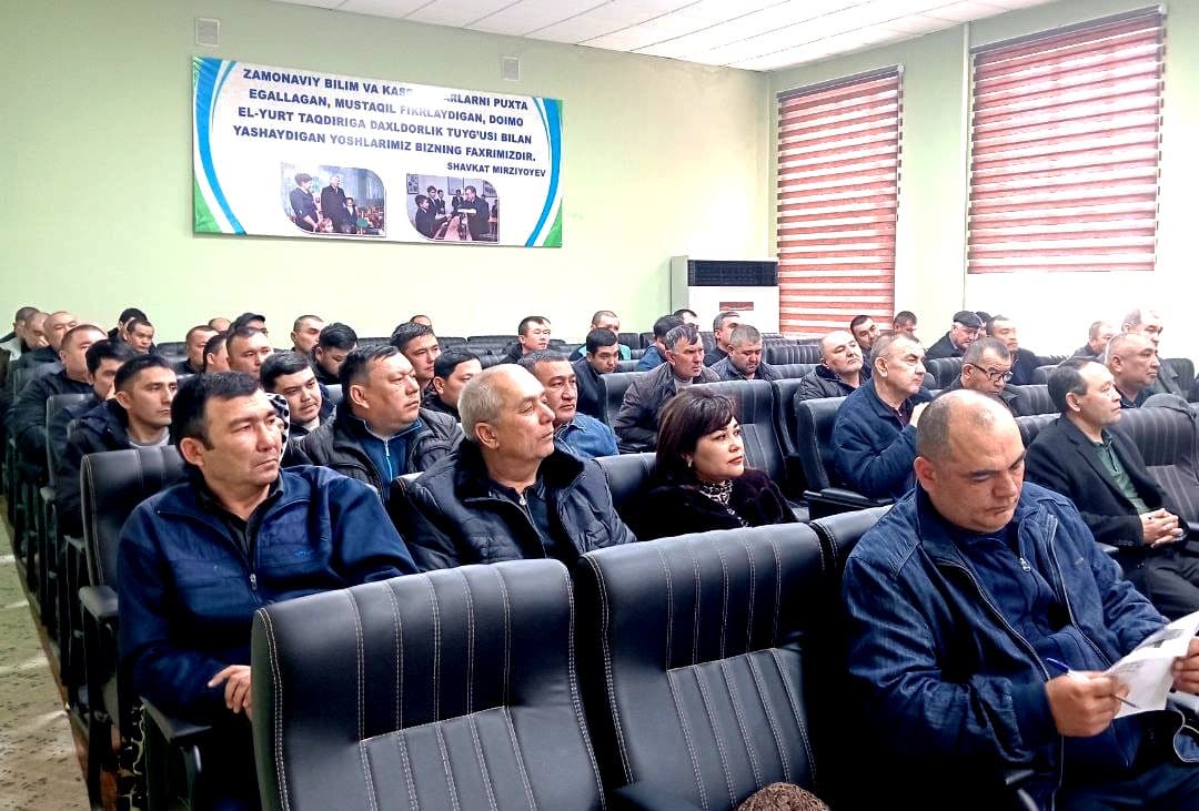 Paxtakor tumanida qishloq xo‘jaligi masalalari bo‘yicha yig‘ilish o‘tkazildi