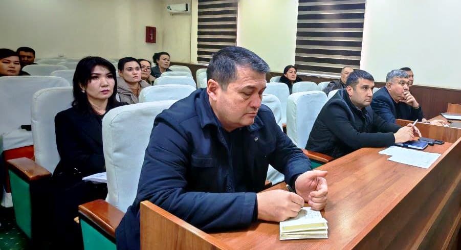 Paxtakor tumanida “Ayollar daftari” bo‘yicha seminar o‘tkazildi