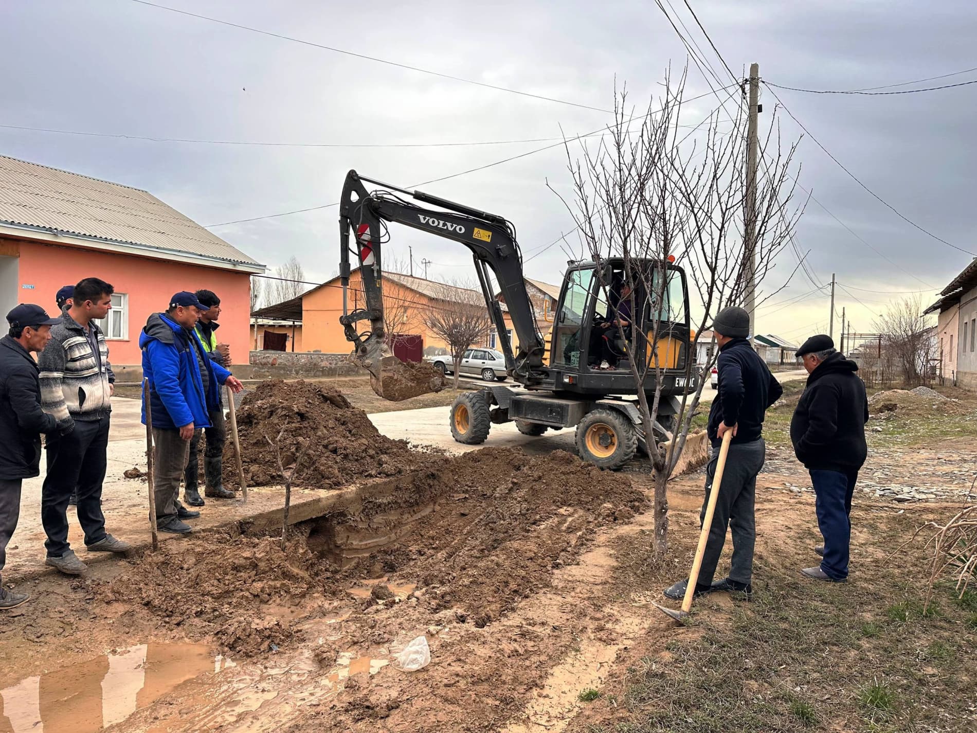 Sovuq ob-havoga qaramay — samarali mehnat!