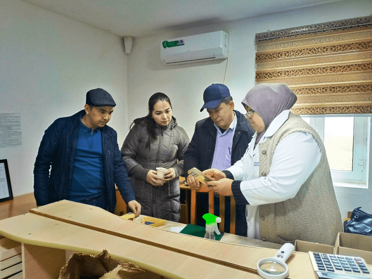 Paxtakor tumanida urug‘lik chigit tayyorlash ishlari nazoratda