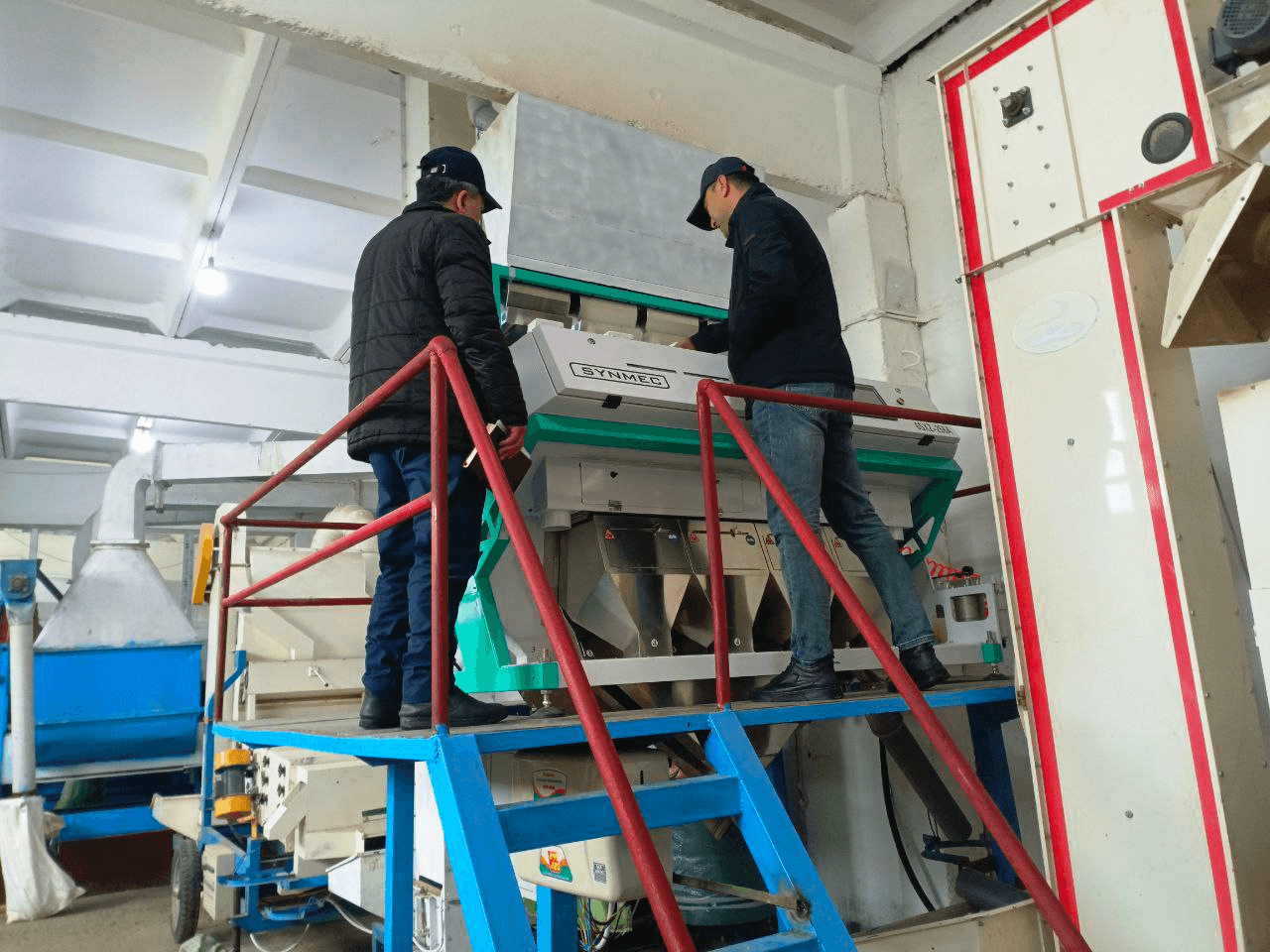 Paxtakor tumanida urug‘lik chigit tayyorlash ishlari nazoratda