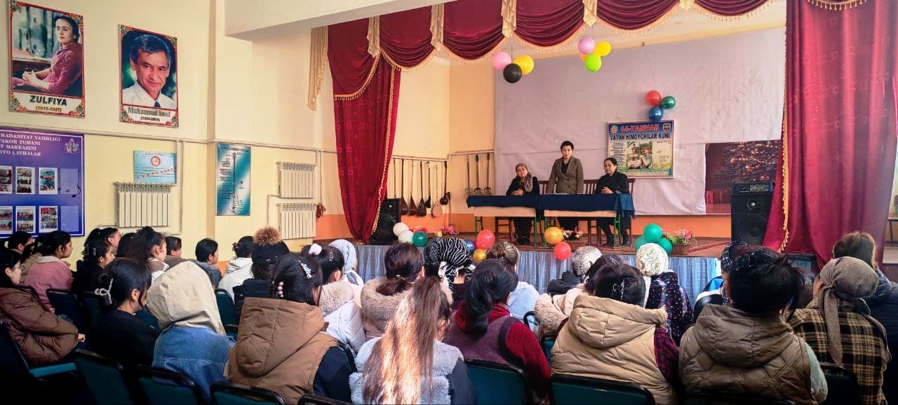 Paxtakor tumanining Mingchinor mahallasida profilaktik tadbir o‘tkazildi