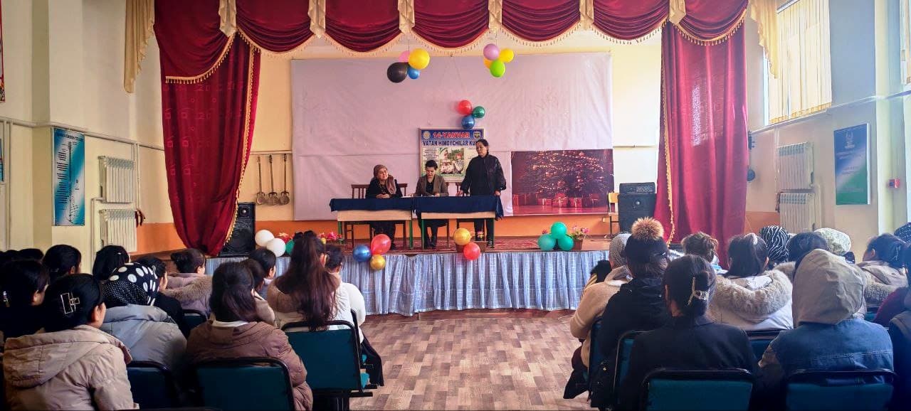 Paxtakor tumanining Mingchinor mahallasida profilaktik tadbir o‘tkazildi